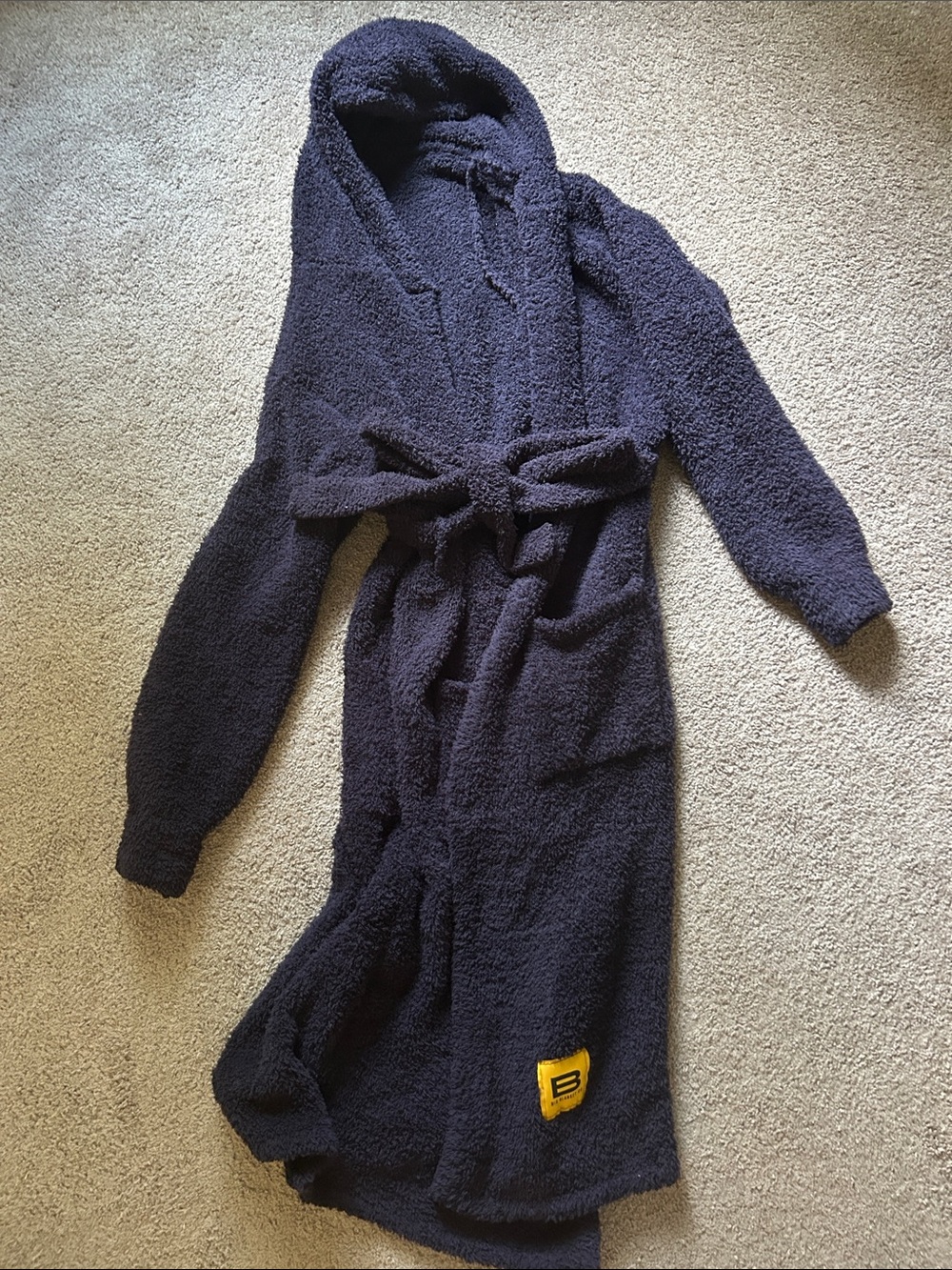 Big Blanket Co Premier Plush Hooded Robe in Night